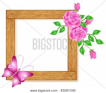 Photo Frames With Roses