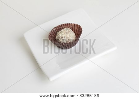 A beautiful chocolate like tasty on plate