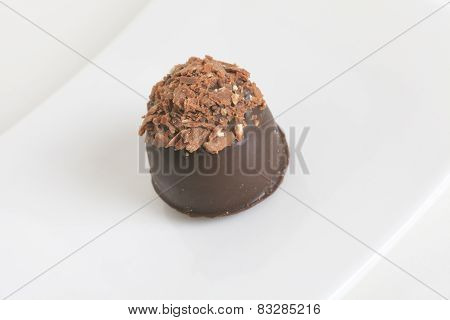 A beautiful chocolate like tasty on plate