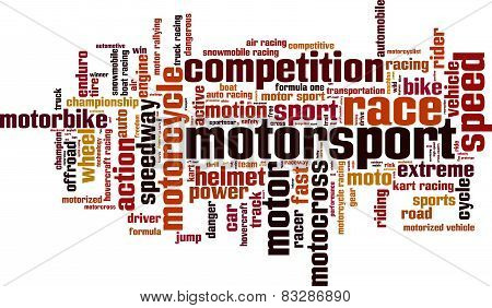 Motorsport Word Cloud