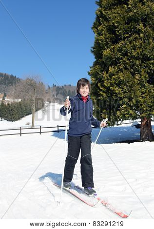 First Time With Cross-country Skiing