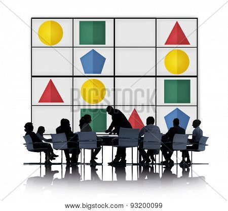 Sudoku Puzzle Problem Solving Leisure Games Concept