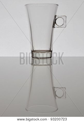 a glass