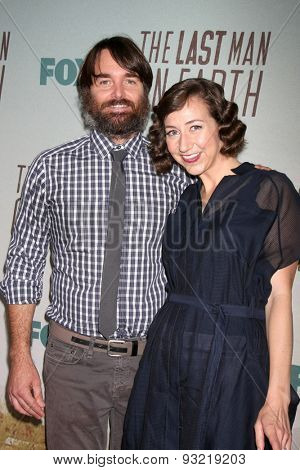 LOS ANGELES - JUN 10:  Will Forte, Kristen Schaal at the FOX's 