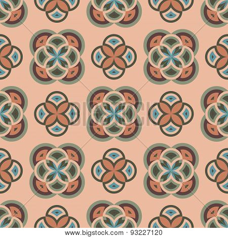 Abstract Geometric Seamless Pattern