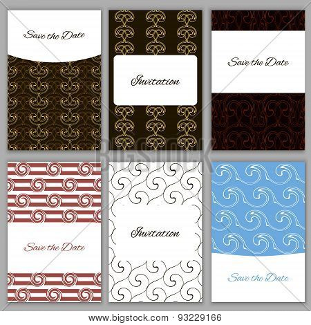 Set Of Save The Date Templates