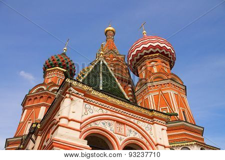 St Basils cathedral in Moscow, Russia