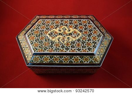 Khaatam, Khatam kari, Handicraft made in Esfahan Naqshe Jahan Square, Iran