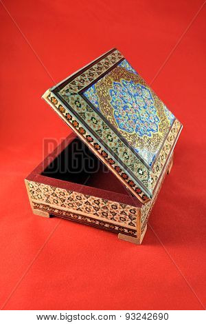 Khaatam, Khatam kari, Handicraft made in Esfahan Naqshe Jahan Square, Iran