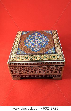 Khaatam, Khatam kari, Handicraft made in Esfahan Naqshe Jahan Square, Iran