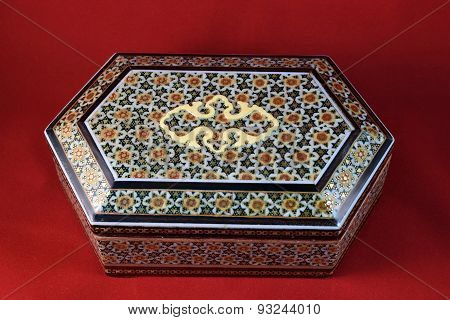 Khaatam, Khatam kari, Handicraft made in Esfahan Naqshe Jahan Square, Iran