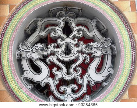 Chinese window frame