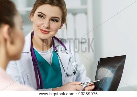 Radiologist Or Traumatologist Concept