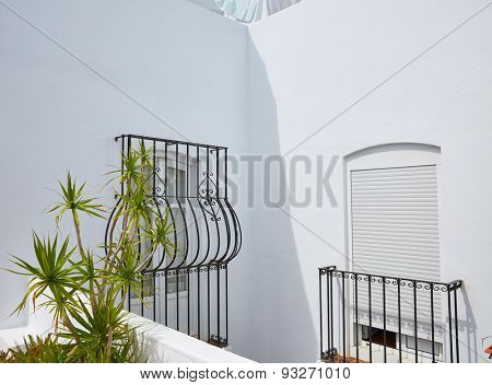 Mojacar Almeria white Mediterranean village in Spain