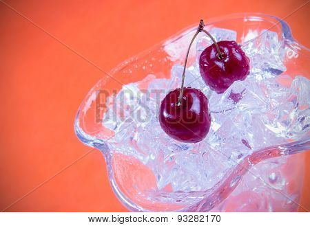 Cherry Cooled On Ice