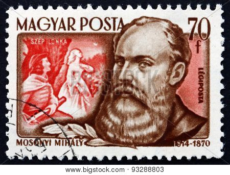 Postage Stamp Hungary 1953 Mihaly Mosonyi, Hungarian Composer