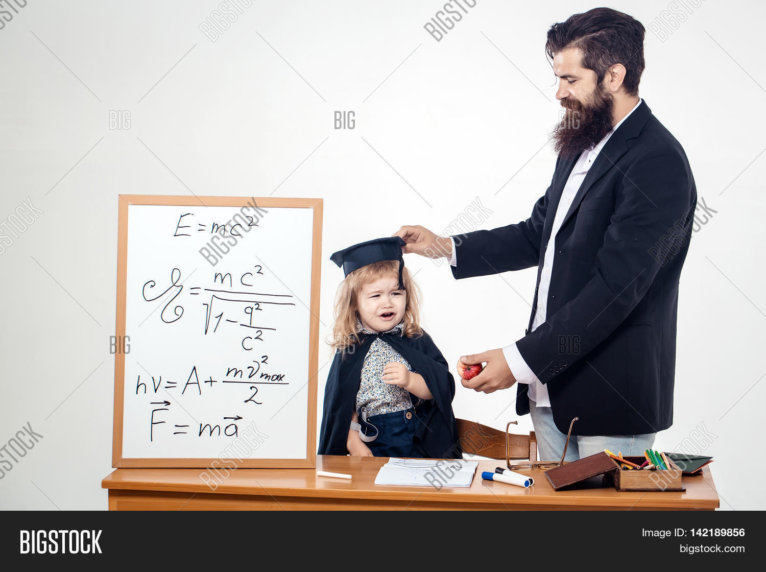 Crying Child Teacher Image & Photo (Free Trial) Bigstock