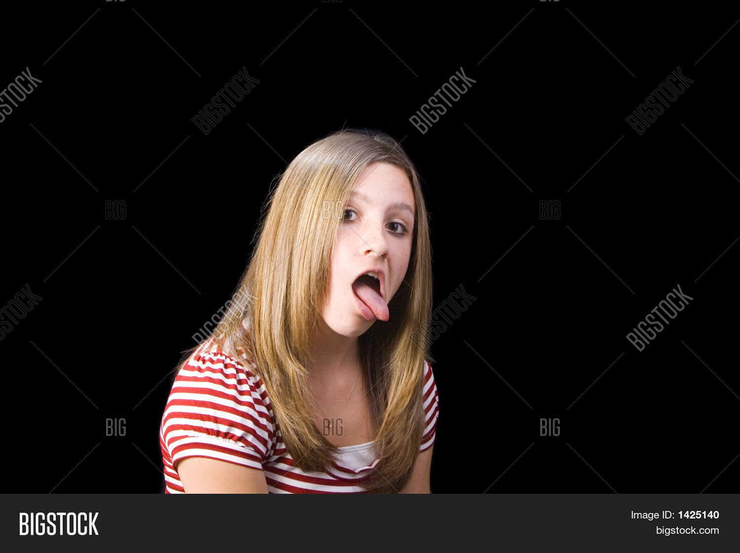 Sticking Out Tongue Image & Photo (Free Trial) Bigstock