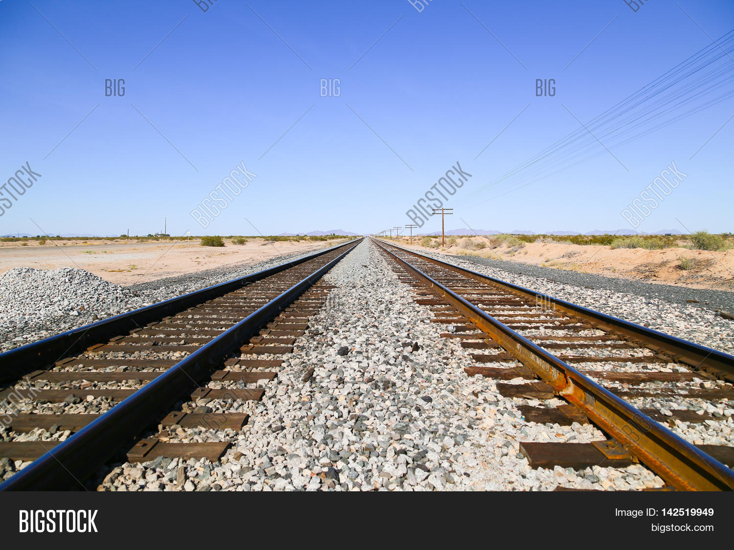 Railroad Tracks Image & Photo (Free Trial) Bigstock