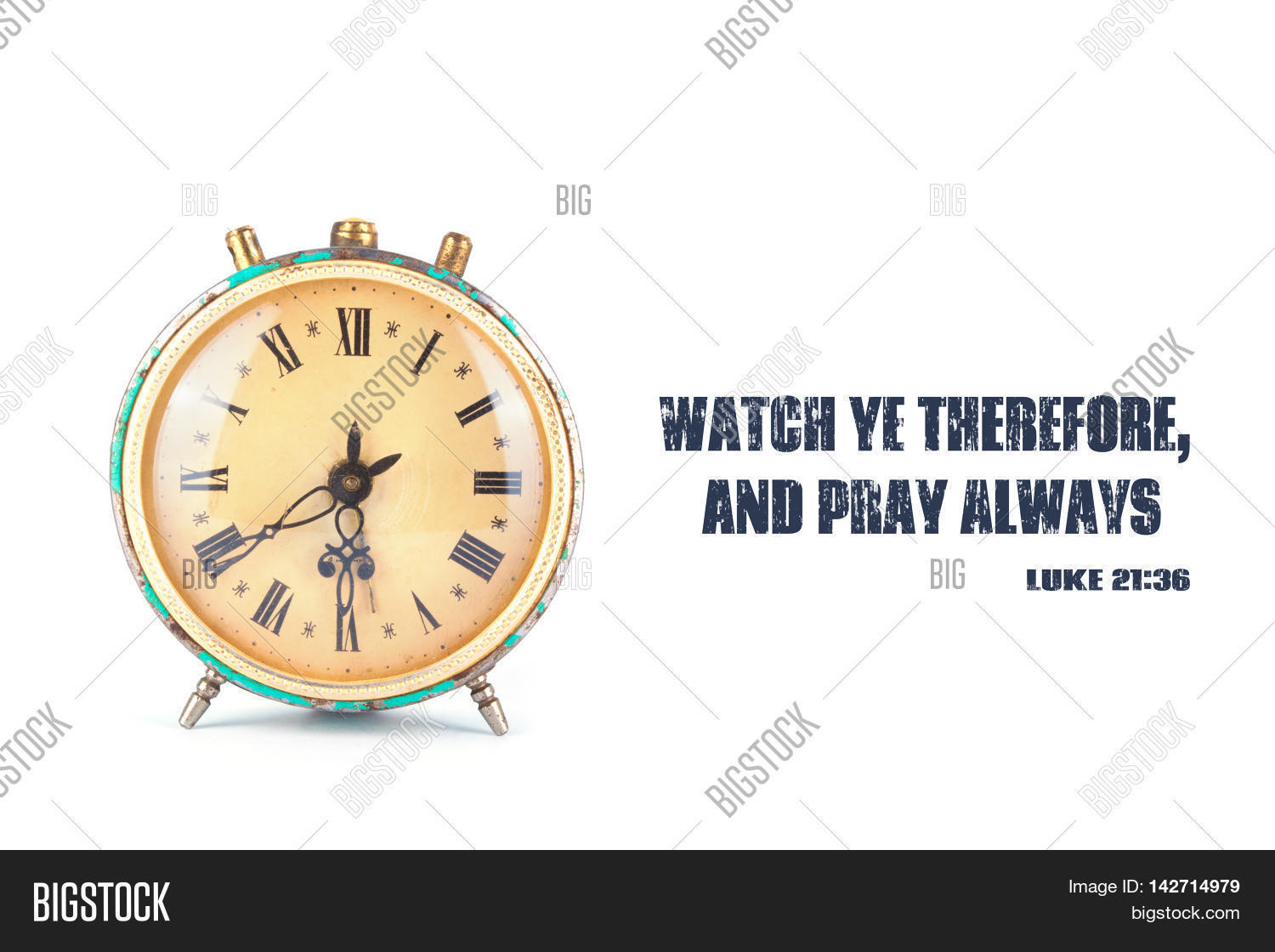 Clock Words Bible Image & Photo (Free Trial) Bigstock