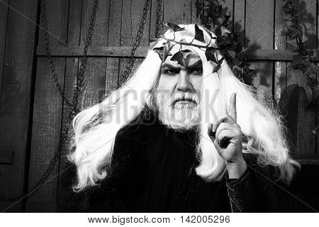 Zeus Bearded Man