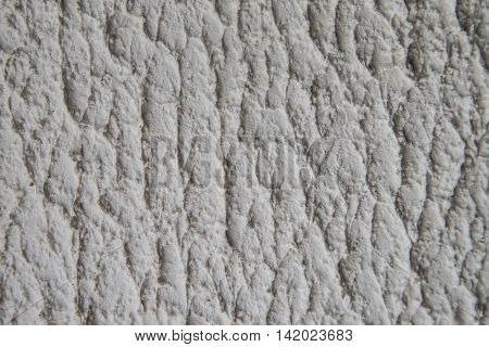 White abstract vintage texture of old plaster on the wall