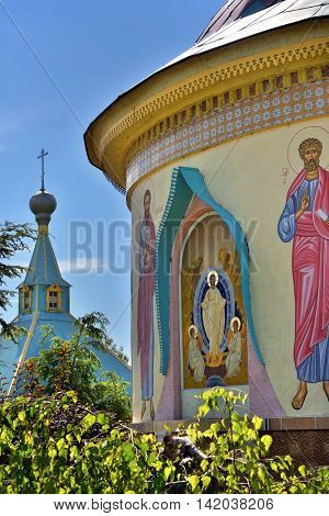 St. Paraskeva-pyatnitsa Monastery. Russian Eclecticism Architecture