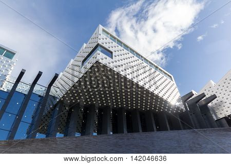 Culture House aluminium facade of Eemhuis Amersfoort from Netherlands