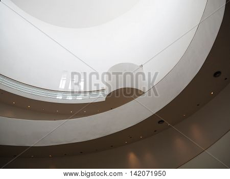 BANGKOK THAILAND - AUGUST 7 2016: Bangkok Art and Culture Centre. It is famous exhibition and contemporary arts in Bangkok.