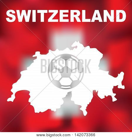 Swiss Abstract Map