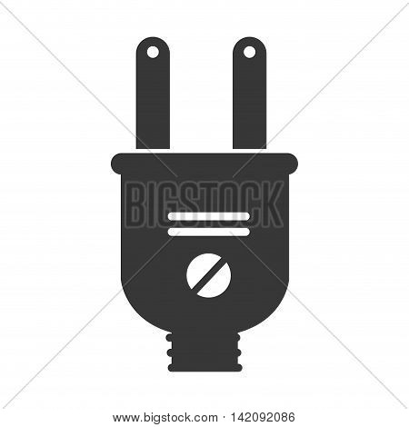plug icon electricity electric energy voltage power symbol energy vector graphic isolated and flat illustration