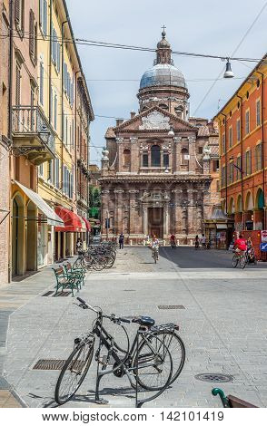 Chiesa Della Madonna Del Voto Church Of Modena. Italy.