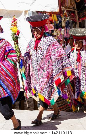 Quechua Elders In The Sacred Valley