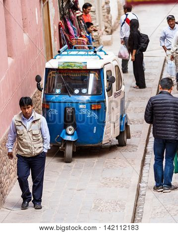 Mototaxi In Peru