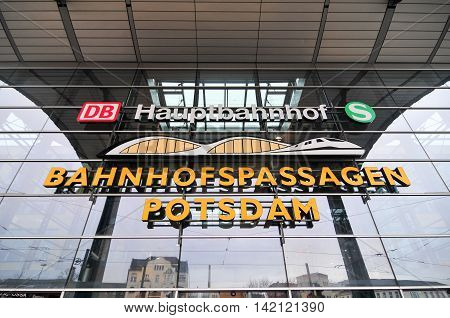 Potsdam Train Station