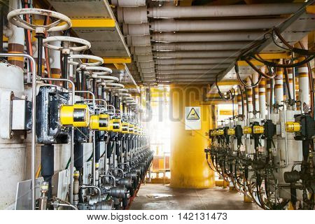 Control valve in oil and gas process The control valve used to controlled pressure in the system as Controller command Oil and gas industry use to controlled the system.