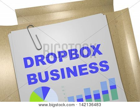 Dropbox Business Concept