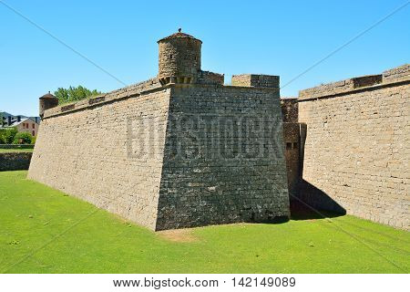 Ciudadela de Jaca. Huesca. Aragon. España. Citadel. 16th-century military architecture