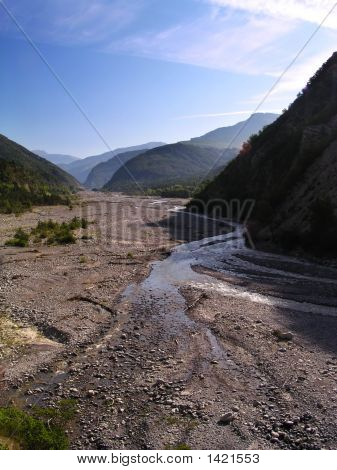 Fiume valle del Var, In Provenza/Francia