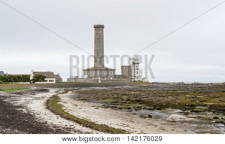 coastal scenery around Penmarch in the Finistere department of Brittany in France