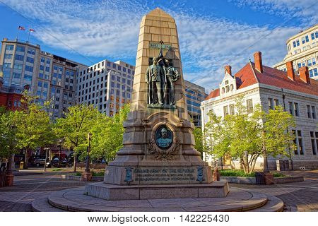 Stephenson Grand Army Of Republic Memorial
