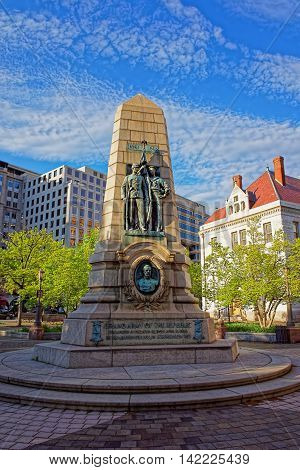 Stephenson Grand Army Of The Republic Memorial