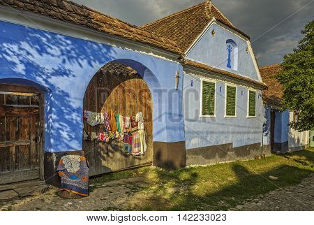 Traditional House In Viscri, Romania