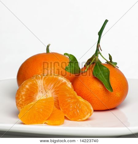 Clémentines sucrées et juteuses.