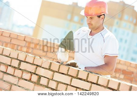construction mason worker bricklayer