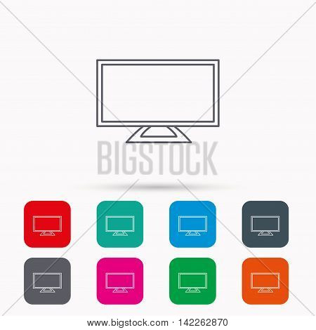 Lcd Tv Icon. Led Vector & Photo (Free Trial) | Bigstock