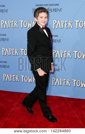 NEW YORK-JUL 21: Josiah Cerio attends the 