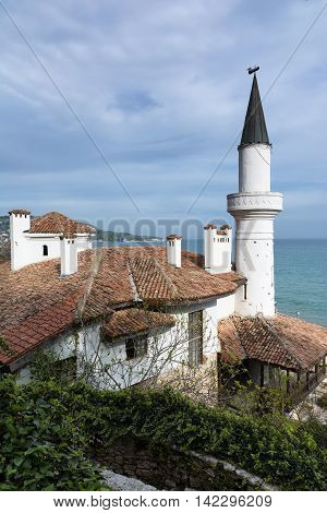 Residence of the Romanian queen in Balchik Bulgaria