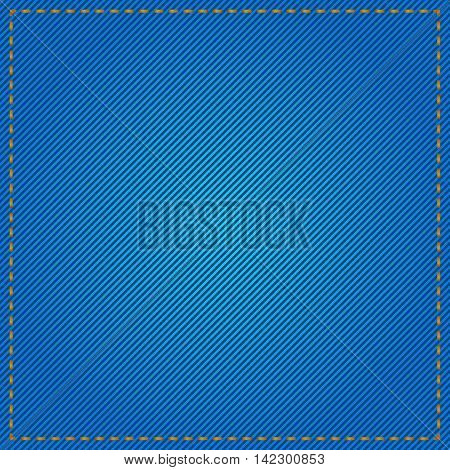 Vector stock of blue denim jeans textured background