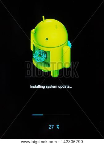 Android Installing System Update